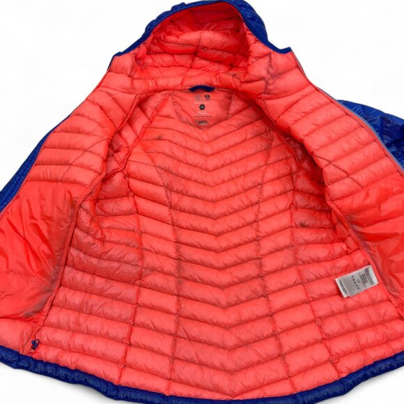 Mountain Hardware Shield 800 Down Lightweight Puffer Hooded Jacket Women's Small - Picture 7 of 13
